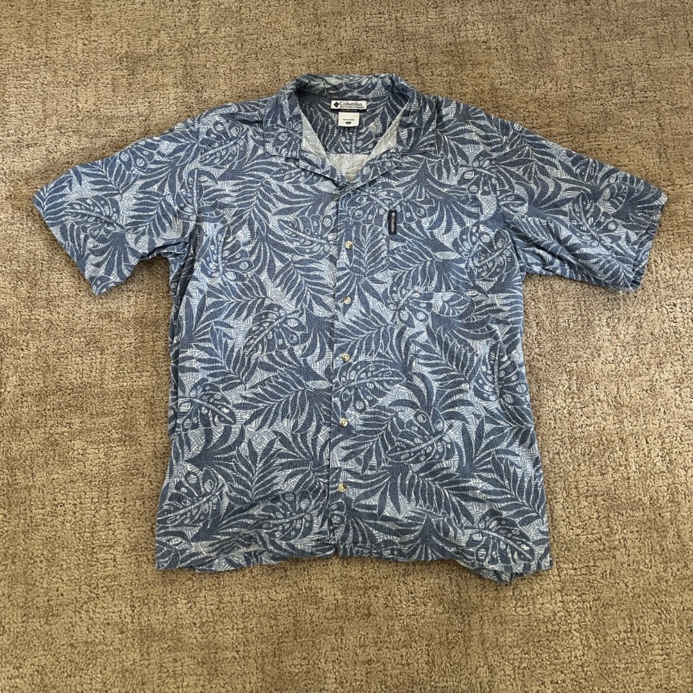Columbia button up shirt XL